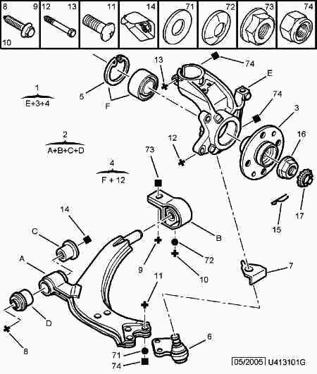 CITROËN/PEUGEOT 3520 H5 - Yolun idarəedici qolu furqanavto.az