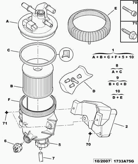 Piaggio 1901 65 - Yanacaq filtri furqanavto.az