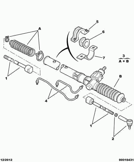 TOYOTA 4006 22 - Körük dəsti, sükan furqanavto.az