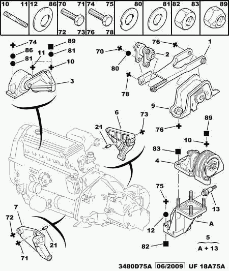 PEUGEOT 1802 56 - Tutacaq, mühərrik montajı furqanavto.az