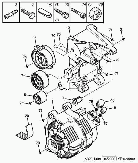 CITROËN 5705 AZ - Alternator furqanavto.az