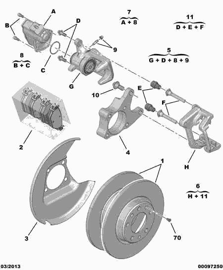 Opel 16 095 828 80 - Əyləc Diski furqanavto.az