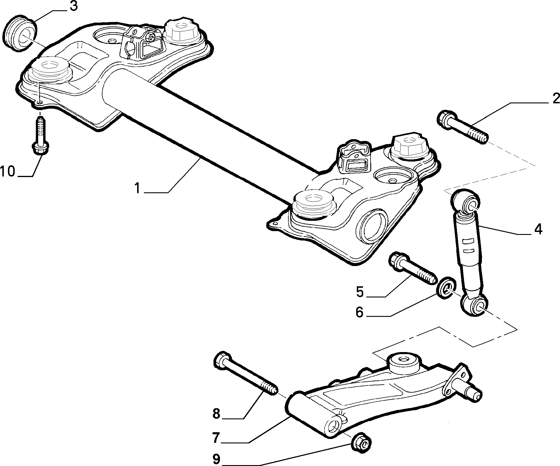 FIAT 71718284 - Amortizator furqanavto.az