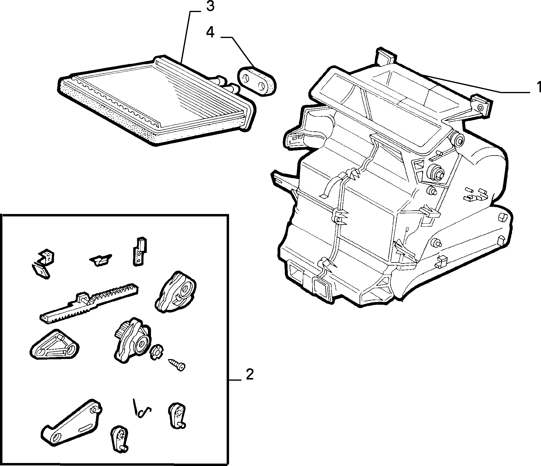 FSO 46722095 - İstilik dəyişdiricisi, daxili isitmə furqanavto.az