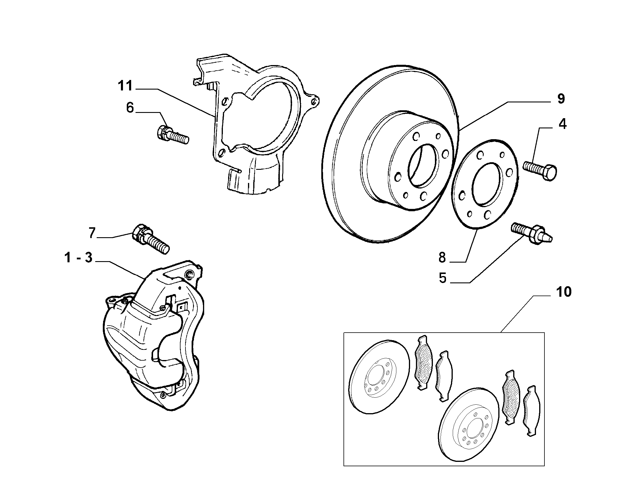 Chrysler 71738421 - BRAKE DISC ALTERNATIVE furqanavto.az