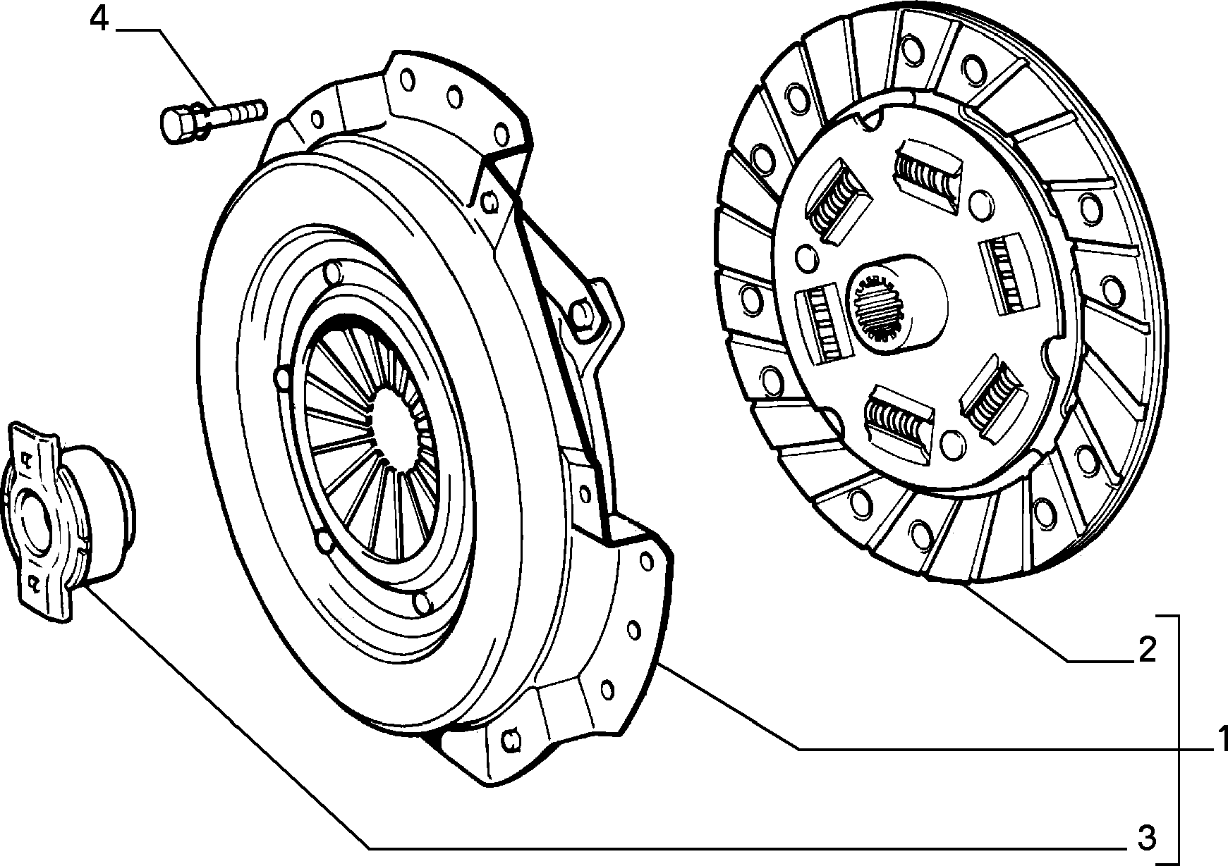 Lancia 71741290 - Debriyaj dəsti furqanavto.az