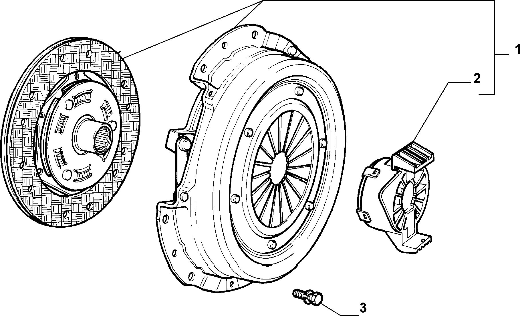 FIAT 71753860 - Debriyaj dəsti furqanavto.az