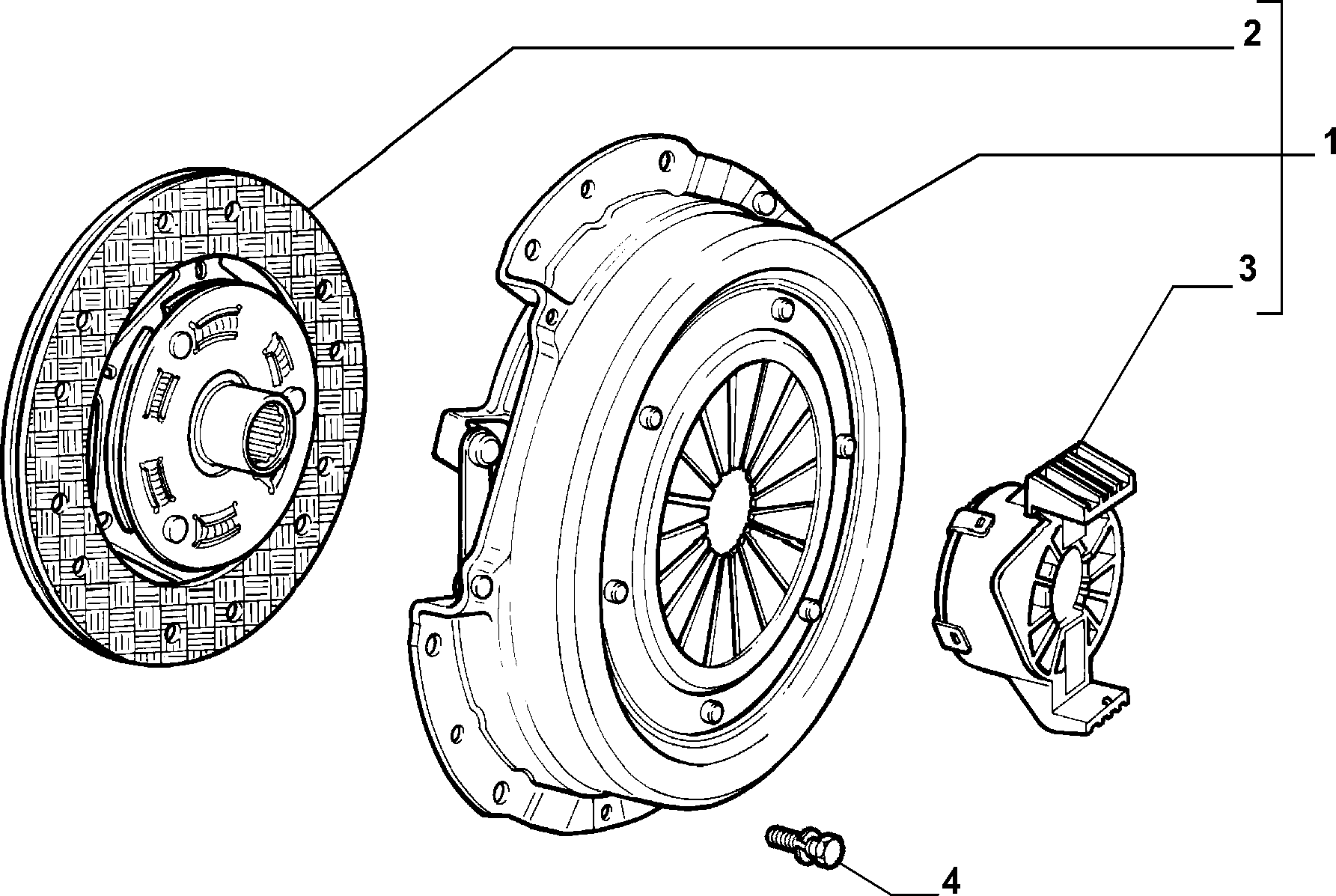 Lancia 71728567 - Debriyaj dəsti furqanavto.az