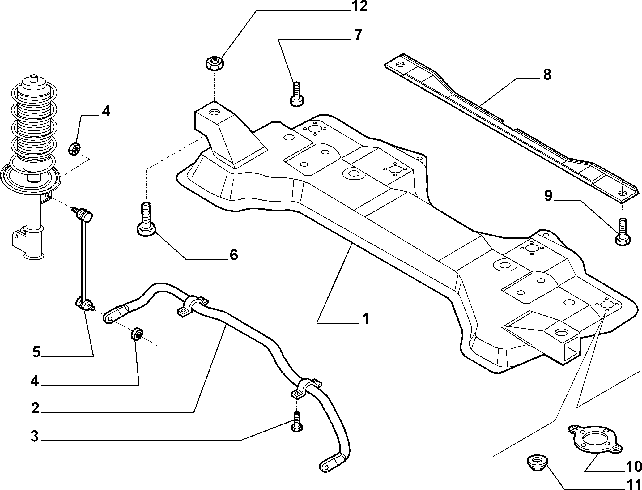 Opel 55700753 - Çubuq / Strut, stabilizator www.furqanavto.az