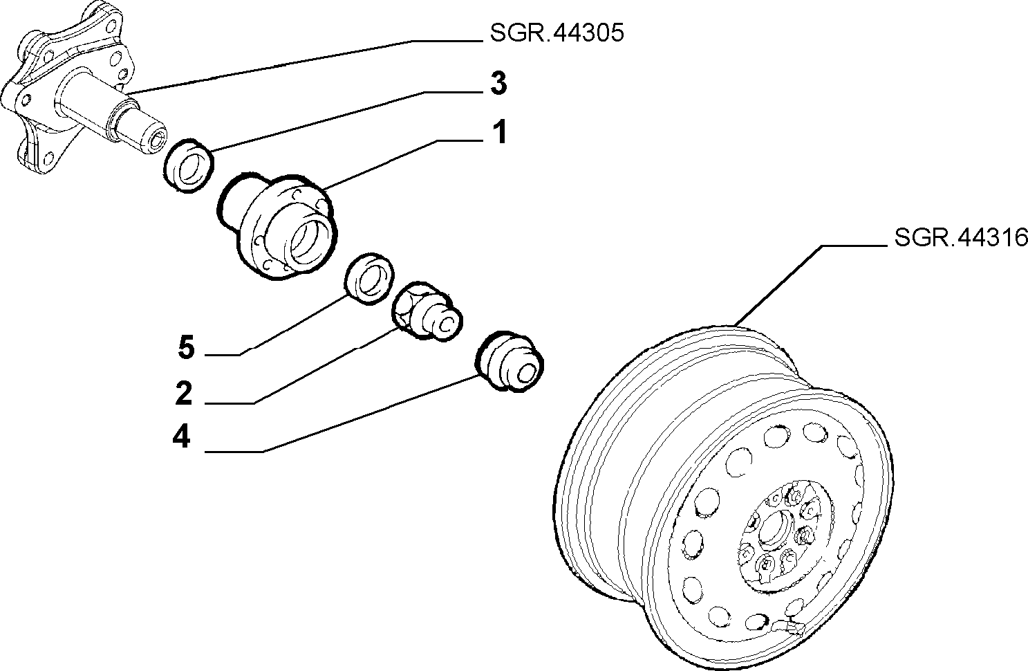 FIAT 7568587 - PLANE WASHER furqanavto.az