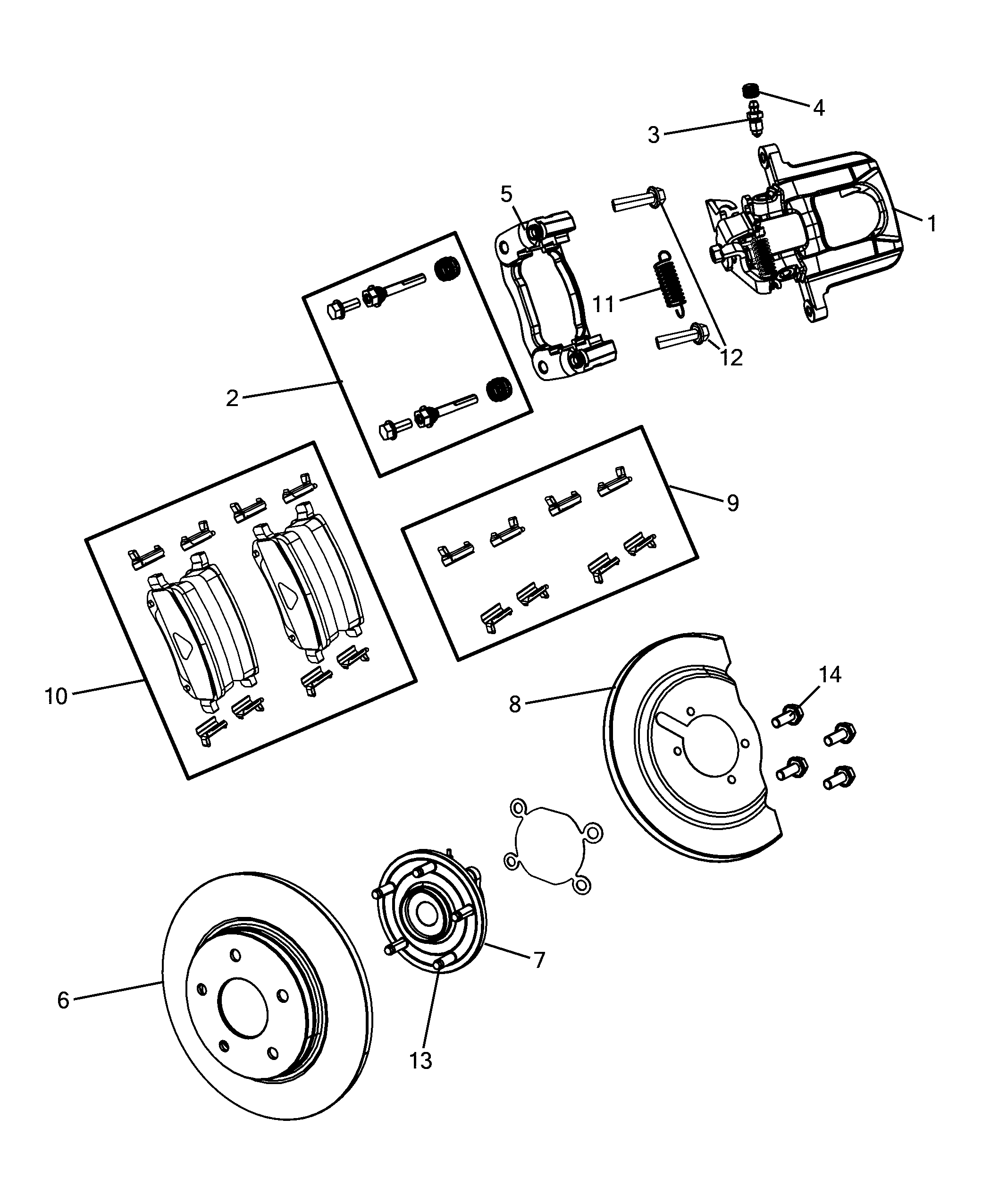 Dodge K05143354AA - Tənəffüs vidası / klapan, təkər əyləc silindri furqanavto.az