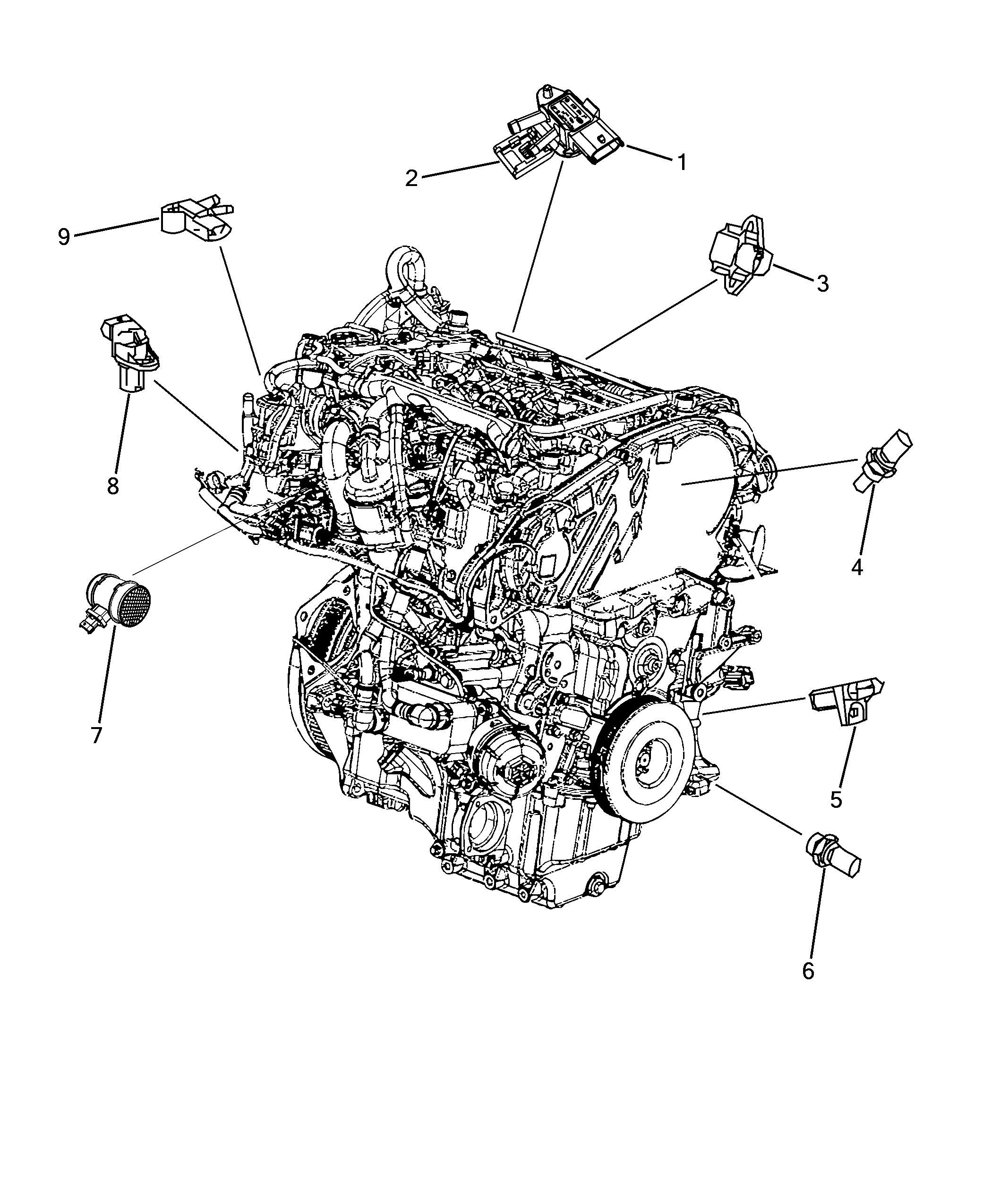 FERRARI K68122824AA - Sensor, soyuducu suyun temperaturu furqanavto.az