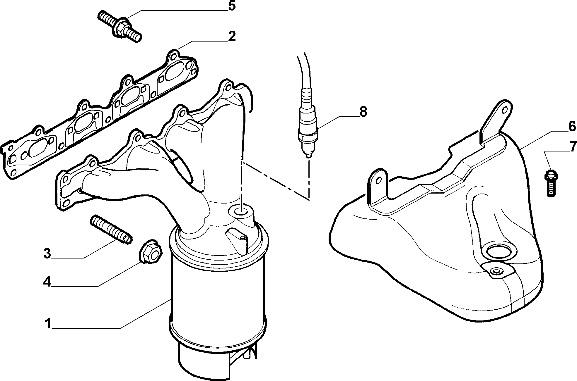 Vauxhall 55555768 - Katalitik çevirici furqanavto.az