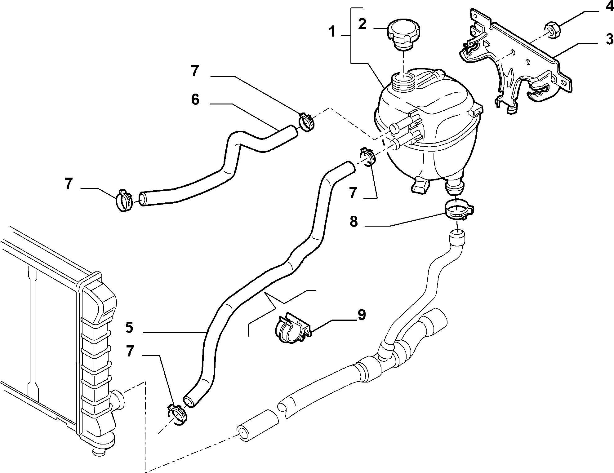 FIAT 51775332 - Sızdırmazlıq qapağı, soyuducu çəni www.furqanavto.az