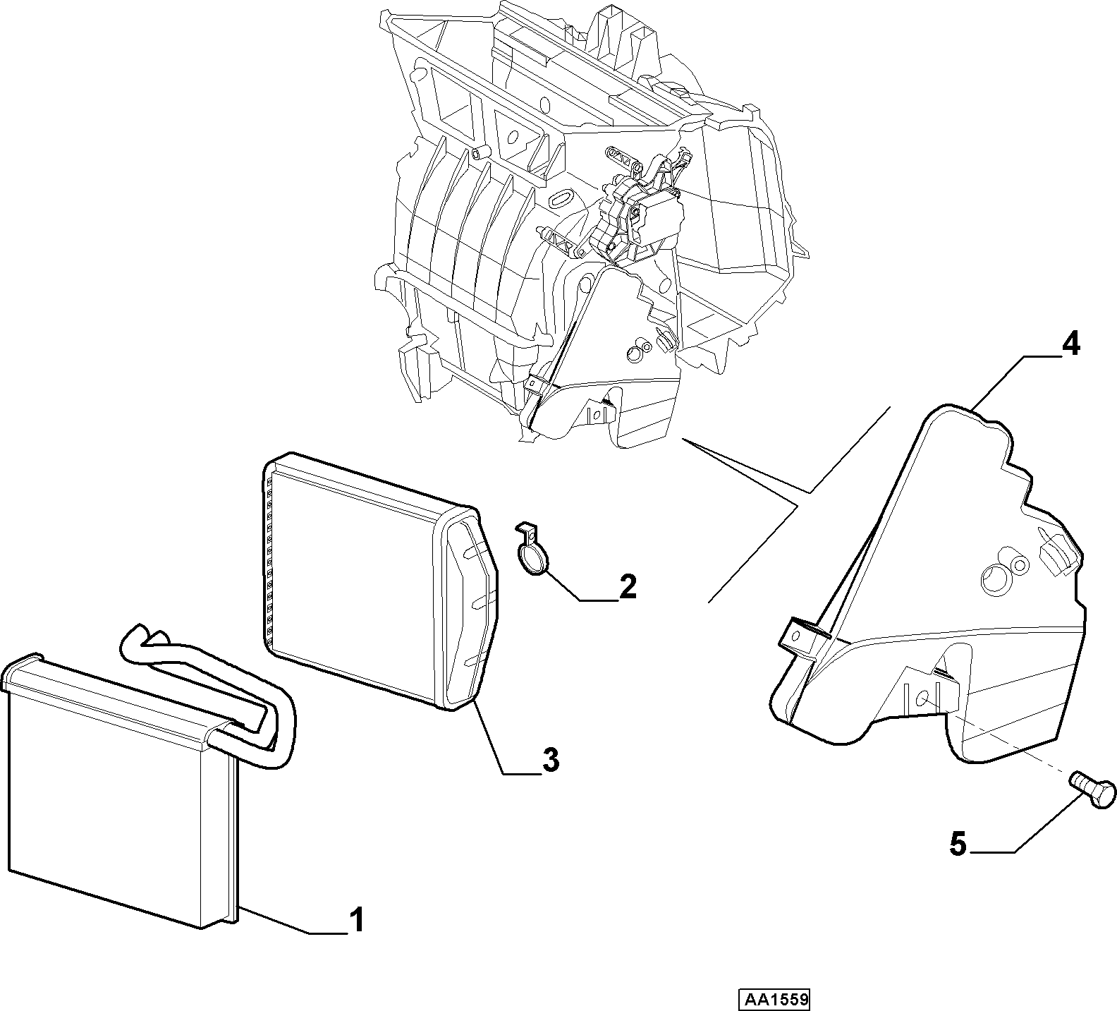 GMC 77363732 - İstilik dəyişdiricisi, daxili isitmə furqanavto.az