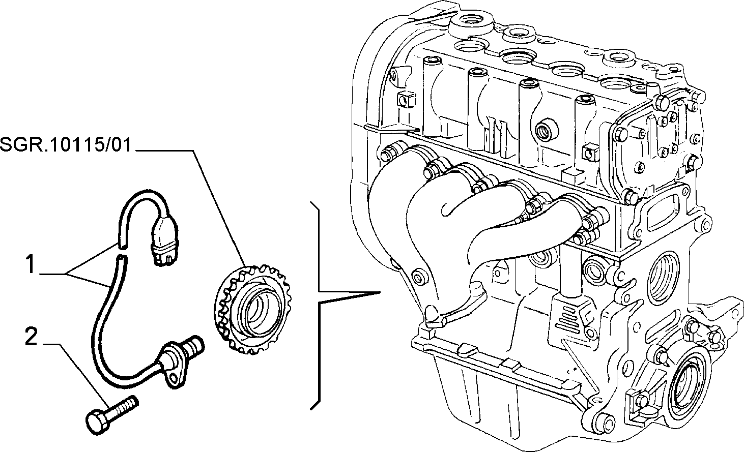 FERRARI 7787256 - Sensor, sürət / RPM furqanavto.az