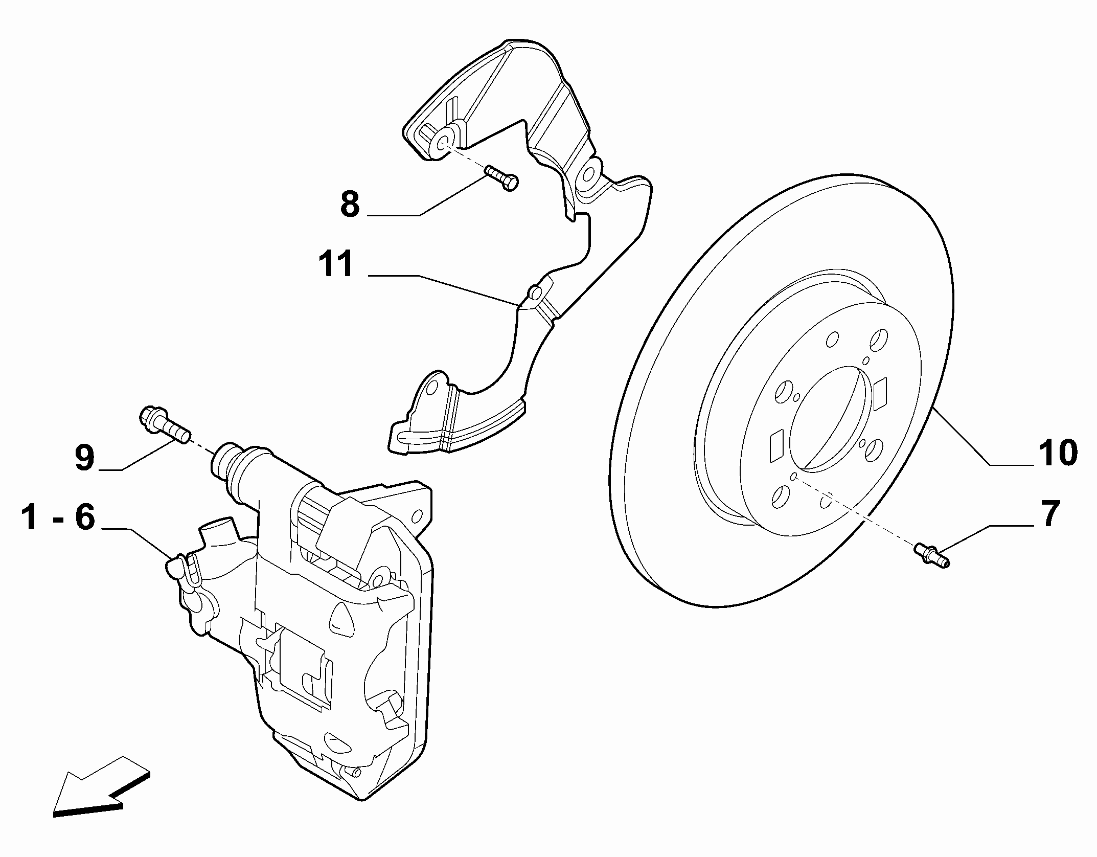 Alfarome/Fiat/Lanci 46788929 - Əyləc Diski furqanavto.az