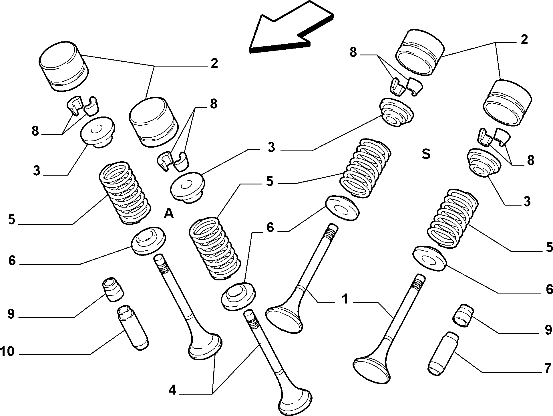 Innocenti 4372331 - Valf bələdçiləri furqanavto.az