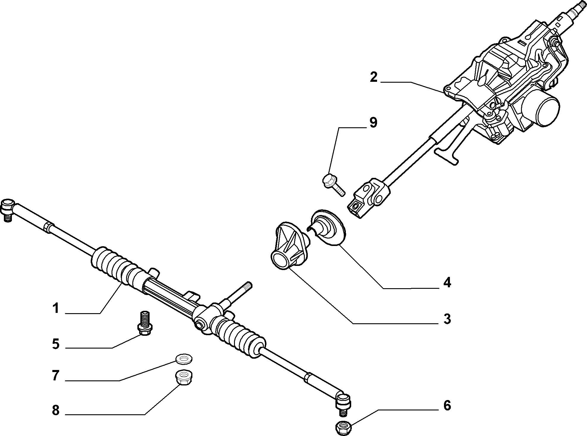 Alfarome/Fiat/Lanci 51733142 - Sükan qurğusu furqanavto.az