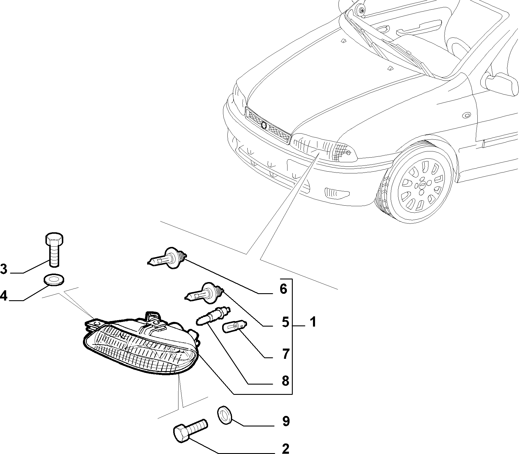 FIAT 55192177 - Vaxt zəncirinin dəsti furqanavto.az