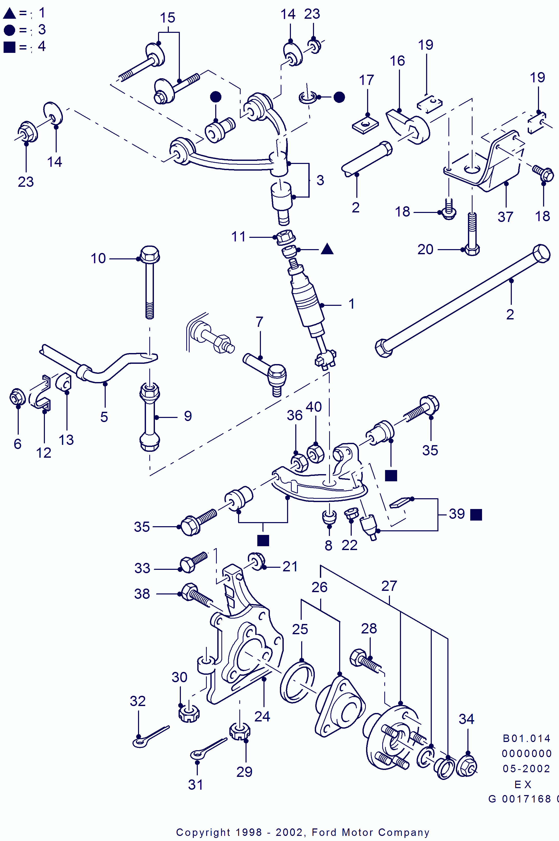 FORD 1490947 - Təkər qovşağı, podşipnik dəsti furqanavto.az