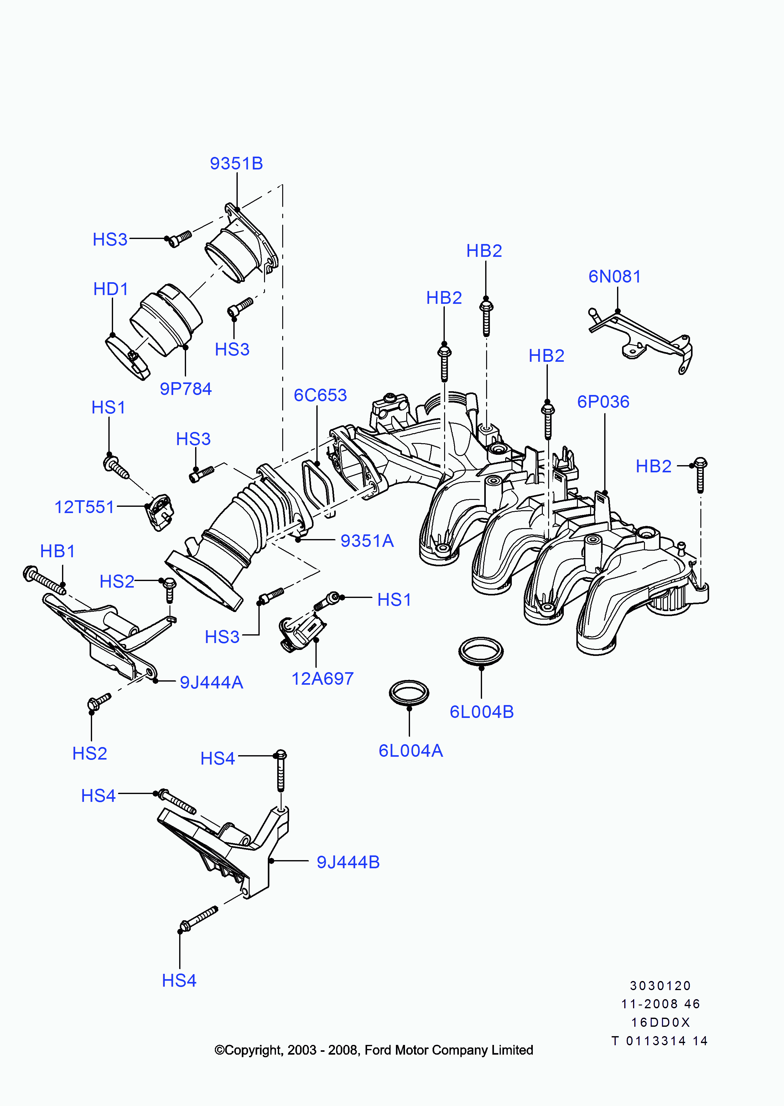 FORD USA 1 468 879 - Sensor Assy furqanavto.az