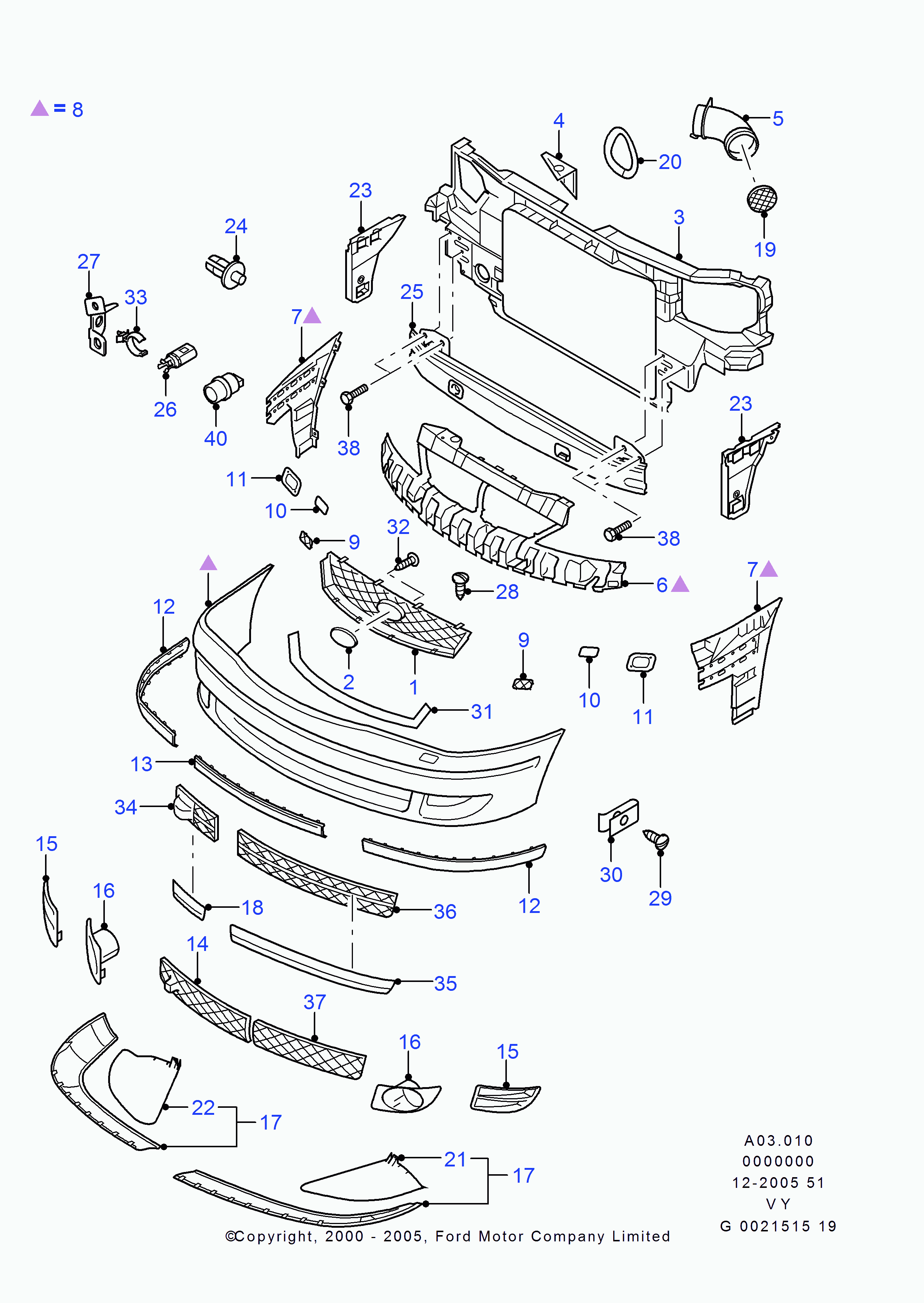 FORD 1231701 - Alternator furqanavto.az