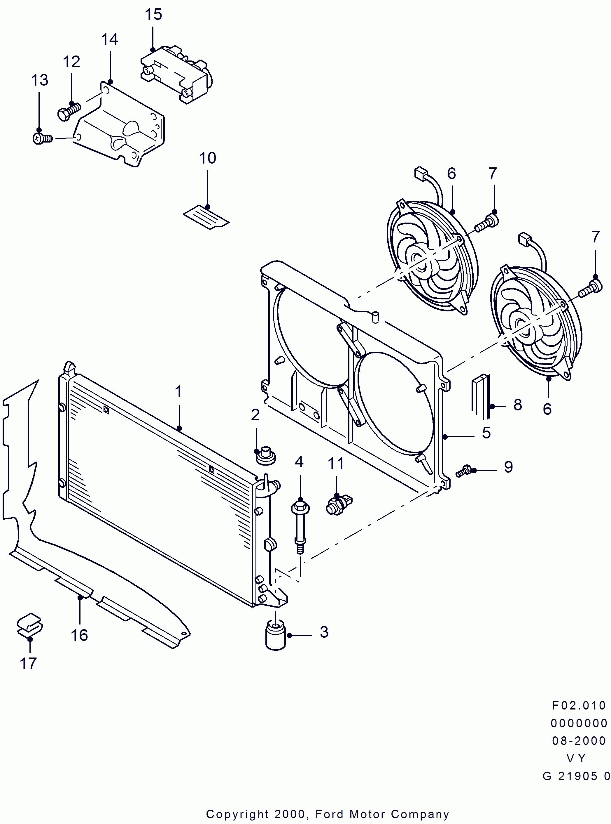 VAG 1109113 - Radiator, mühərrikin soyudulması furqanavto.az