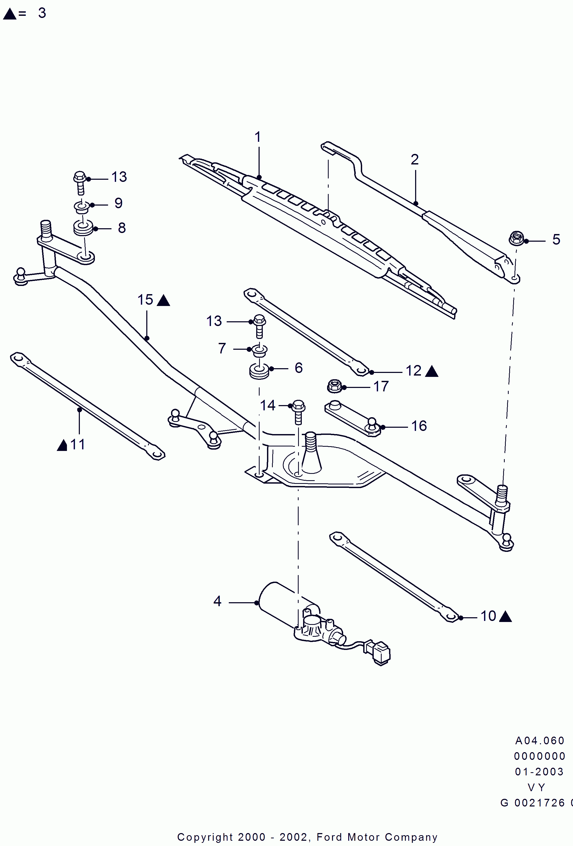 FORD 1124510 - Sülən Bıçağı furqanavto.az