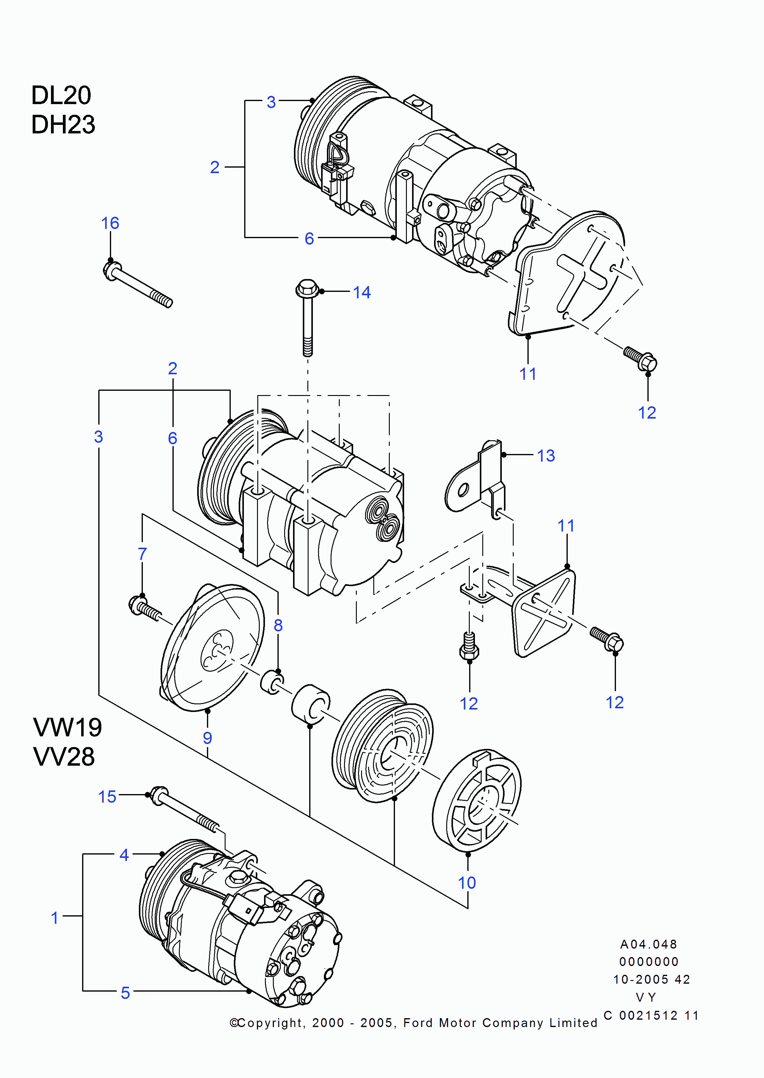 VW 1111419 - Kompressor, kondisioner furqanavto.az