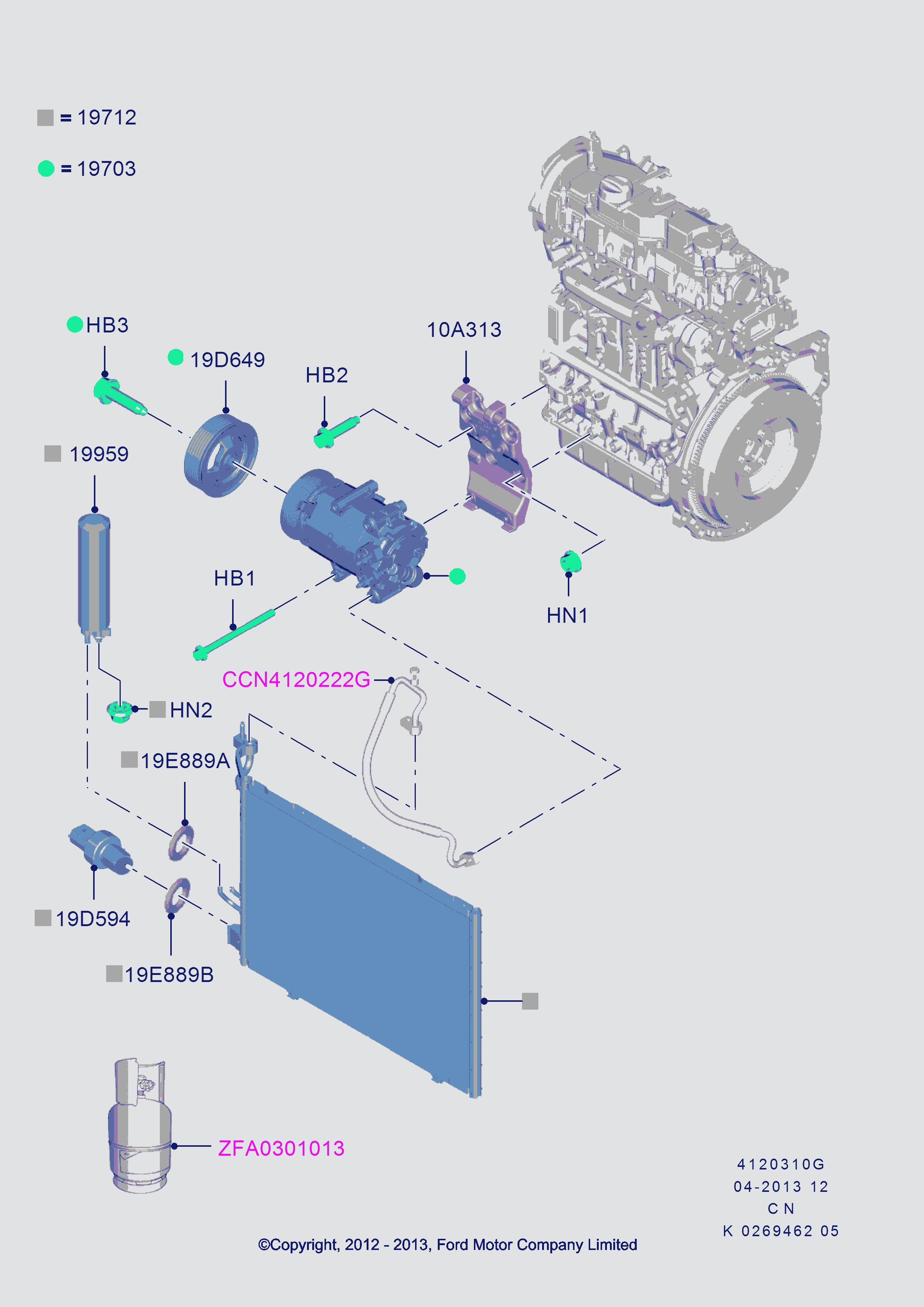 Volvo 1818909 - Condenser Assy furqanavto.az