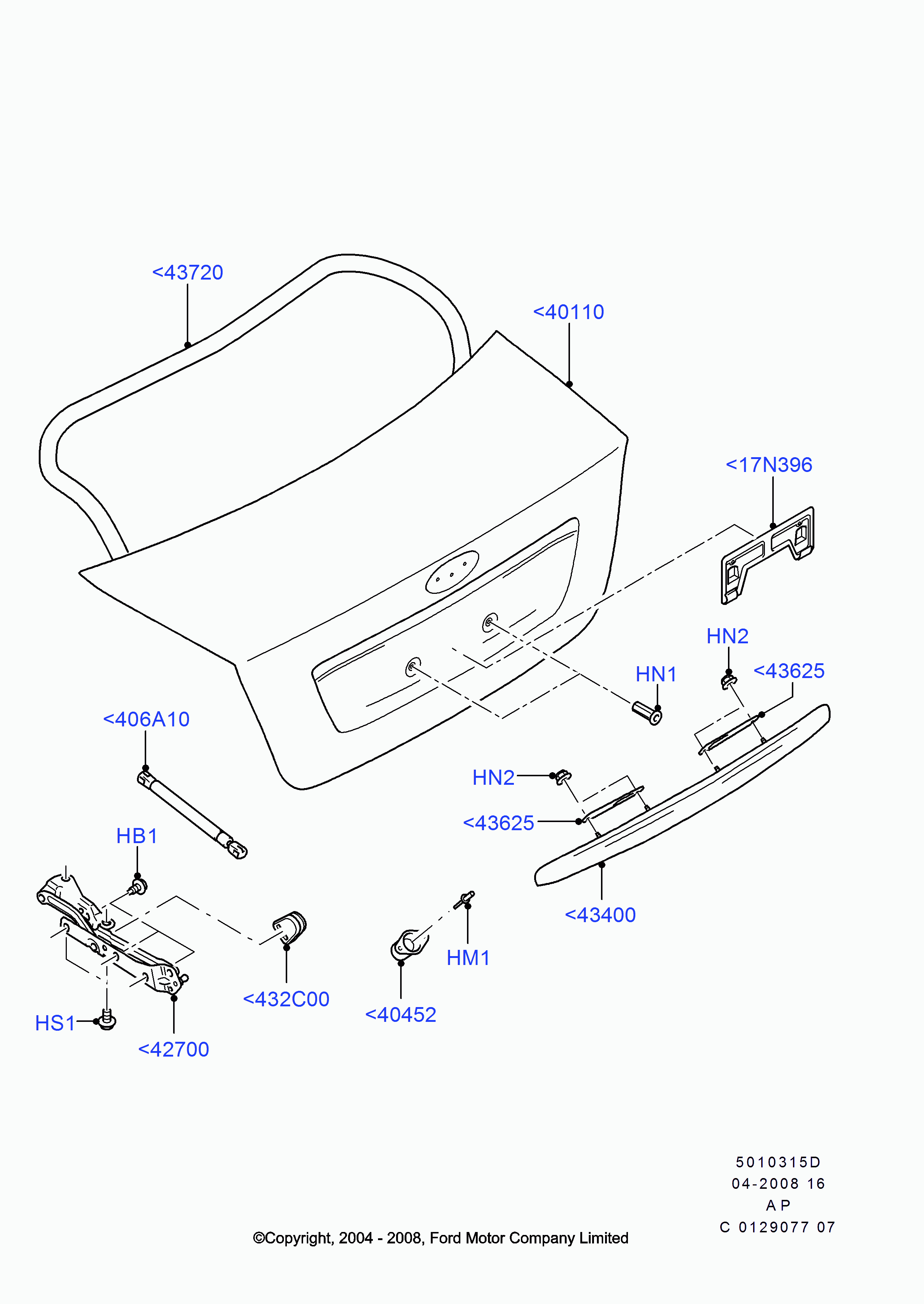 FORD 1 692 162 - Qazlı bulaq, baqaj, yük yeri furqanavto.az