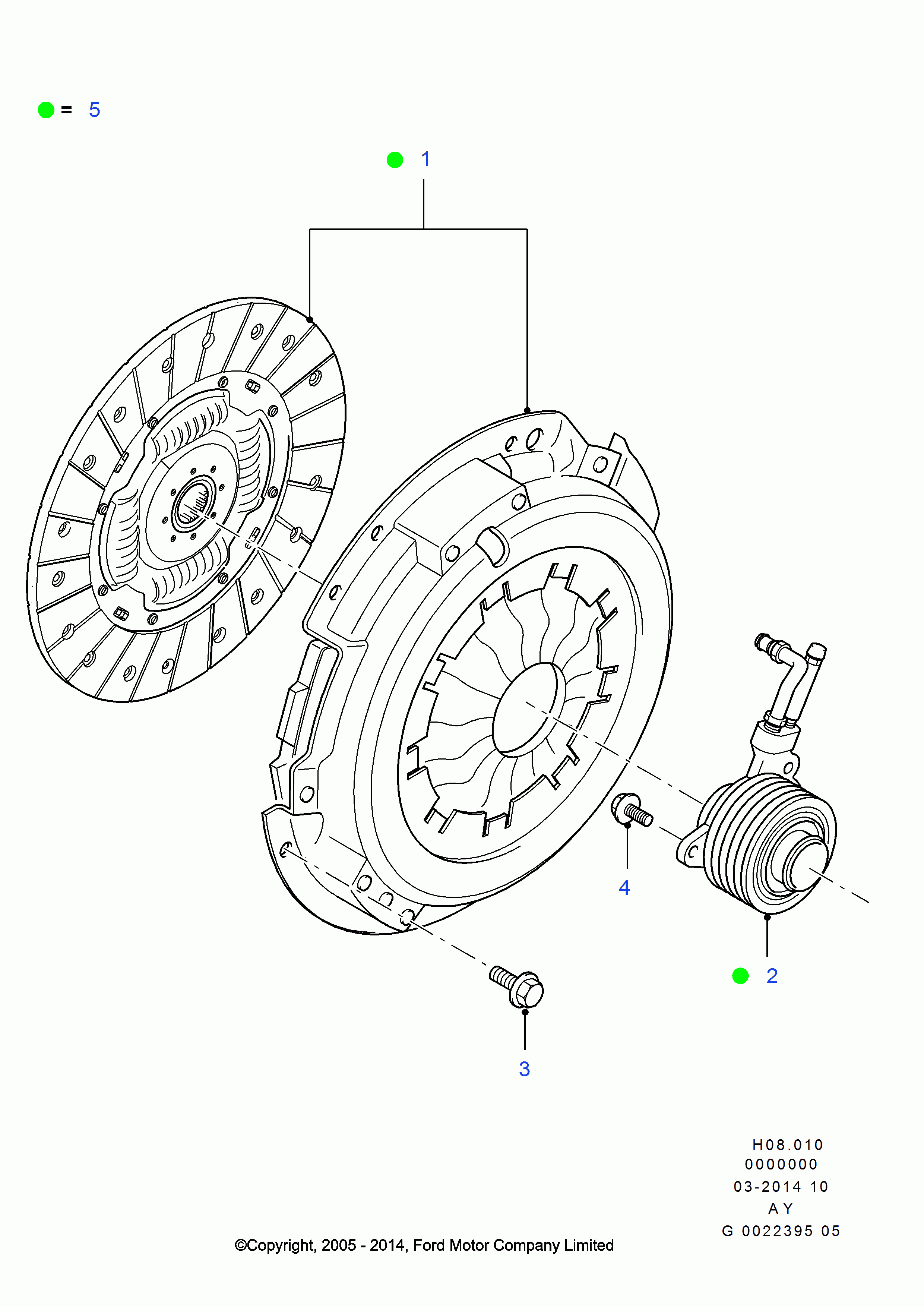 FORD 1478806 - Mərkəzi Qullu Silindr, mufta furqanavto.az