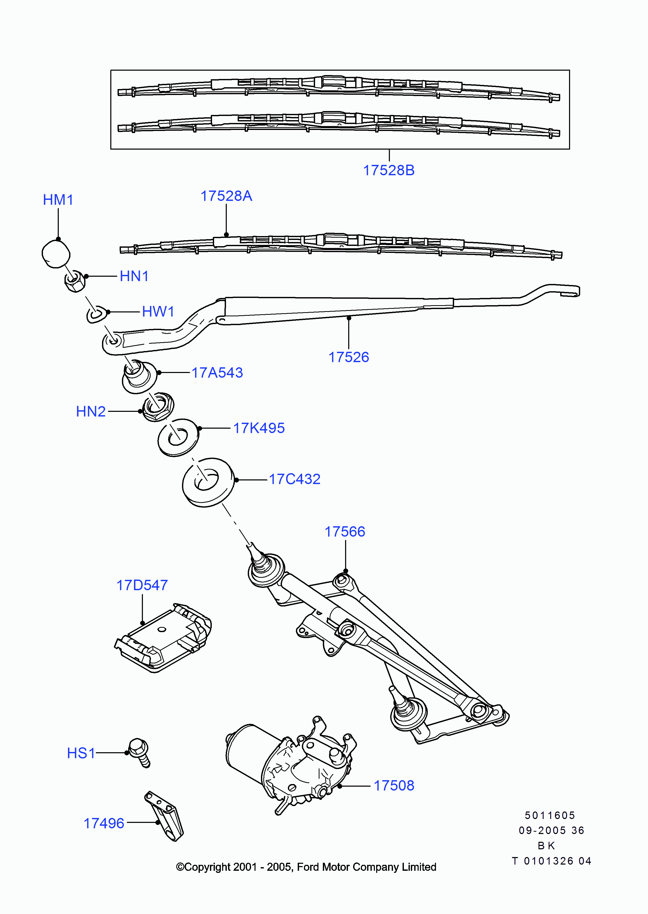 FORD 1712818 - Sülən Bıçağı furqanavto.az