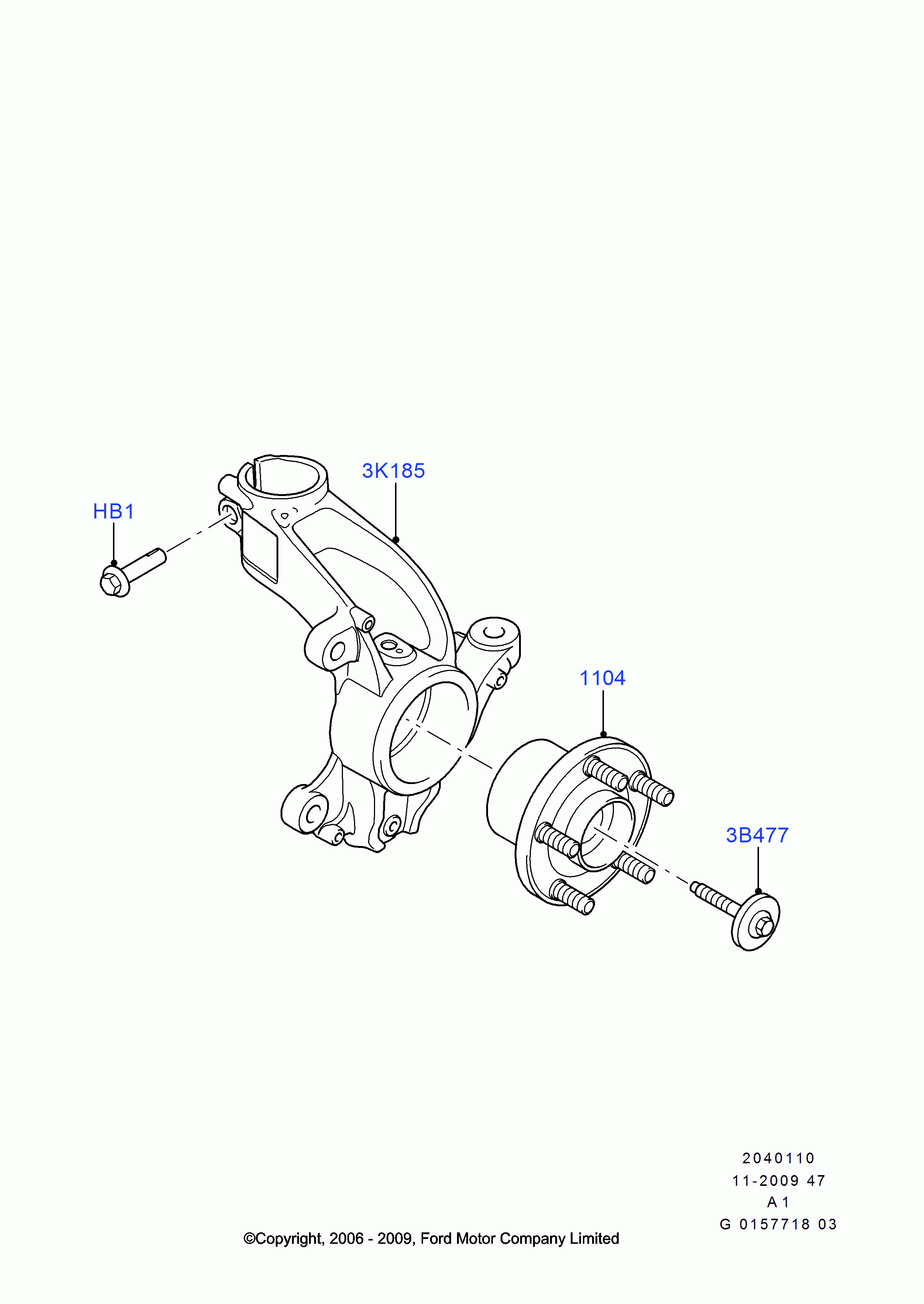 Land Rover 1437643 - Təkər qovşağı, podşipnik dəsti furqanavto.az