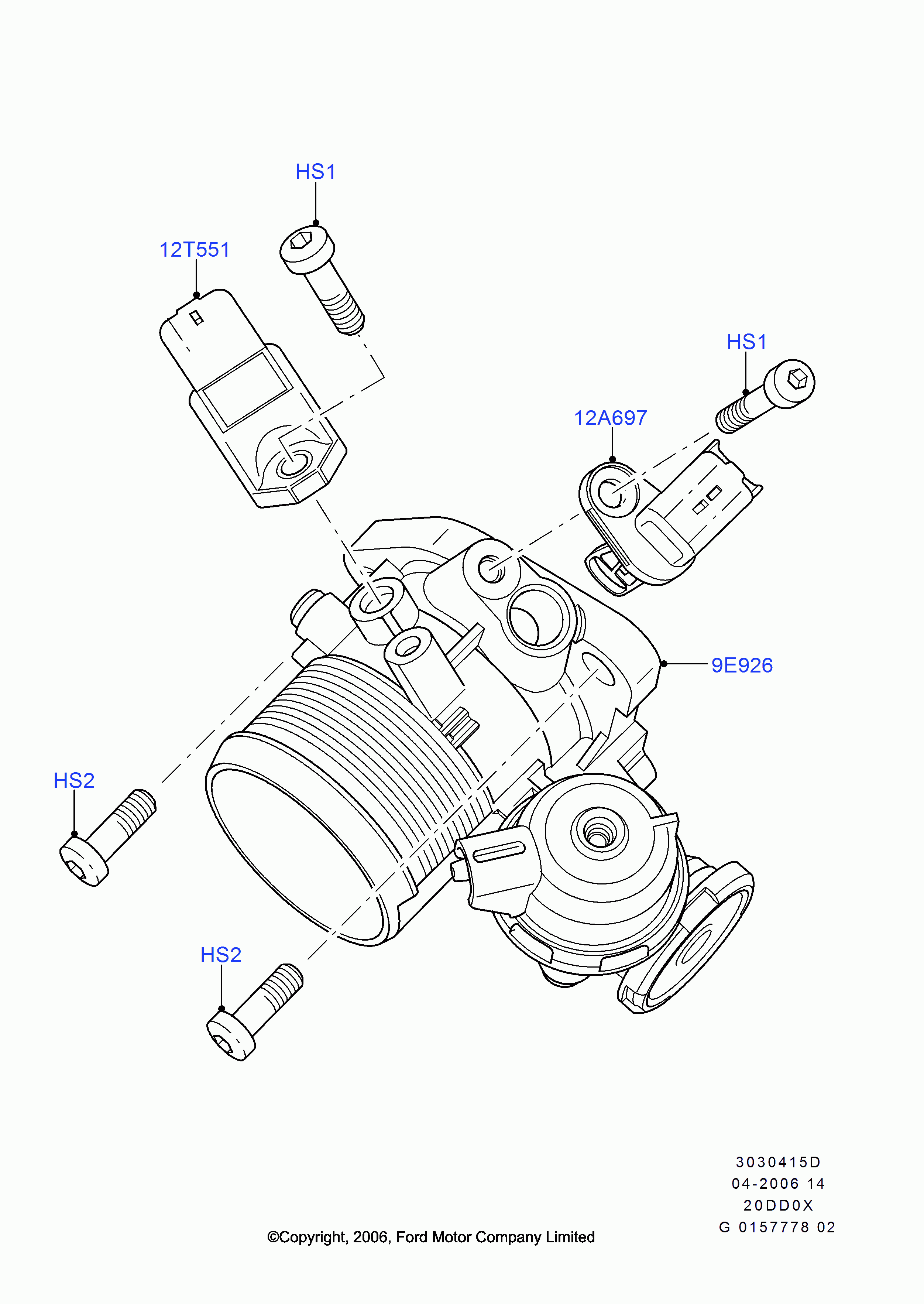 FORD 1439044 - Sensor, təzyiqi artırın furqanavto.az