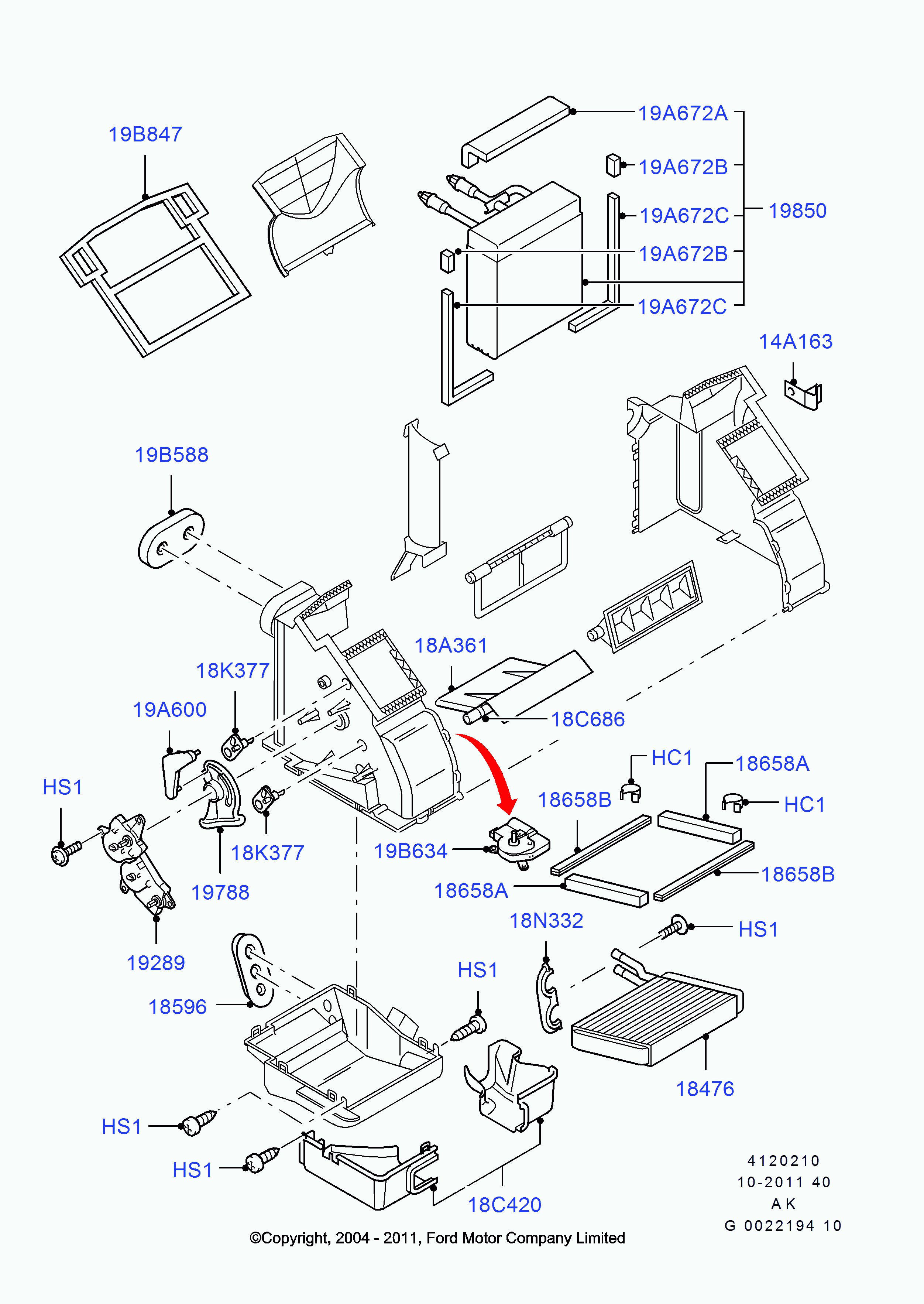 OM 1122802 - Buxarlandırıcı, kondisioner furqanavto.az