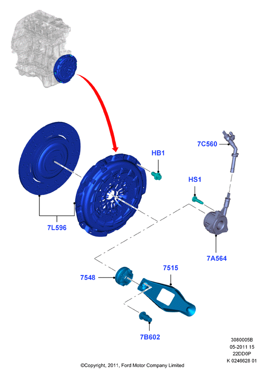 AUDI 4412070 - Debriyajın buraxılması üçün rulman furqanavto.az