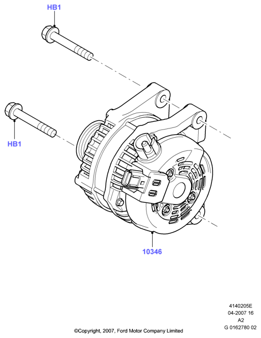 FORD 1684713 - Alternator furqanavto.az