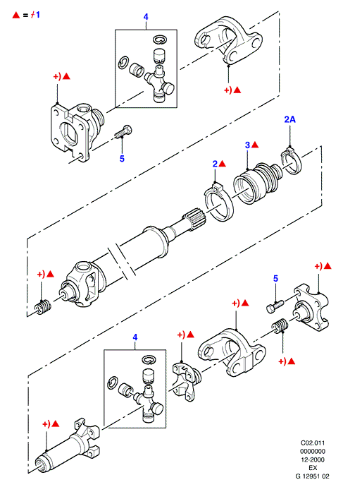 FORD 5220043 - Elastik disk, dayaq valının birləşməsi furqanavto.az