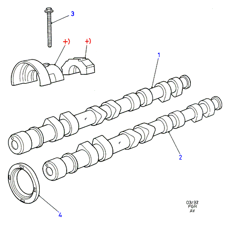 FORD 1 067 029 - Vil möhürü, eksantrik mili furqanavto.az