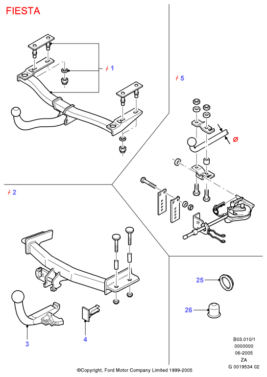 FORD 6 089 983 - Flasher vahidi furqanavto.az