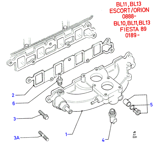 FORD 7 001 608 - Temperatur açarı, radiator/kondisioner ventilyatoru furqanavto.az