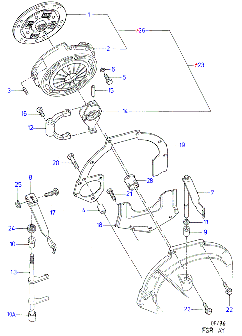 FORD 5027443 - Debriyaj dəsti furqanavto.az