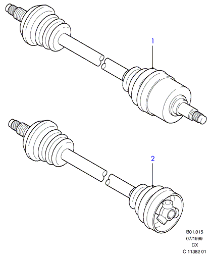 FORD 502 2282 - Sürücü mili furqanavto.az