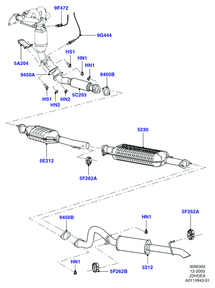 FORD 4661392 - Lambda Sensoru furqanavto.az