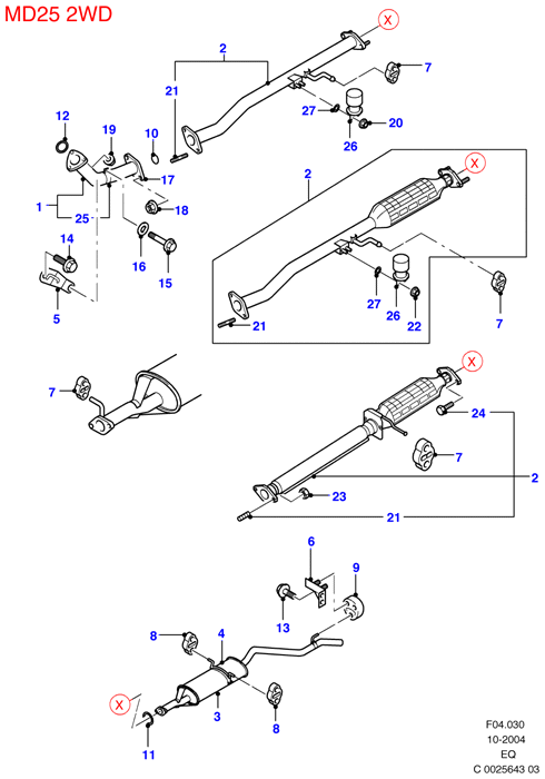 FORD 3669902 - Mühür halqası, egzoz borusu furqanavto.az