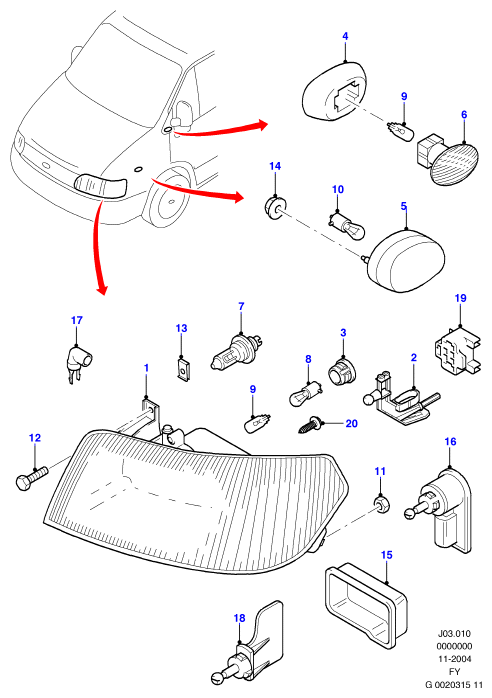 FORD 1102437 - Cap - Sealing furqanavto.az