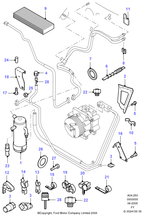 FORD 4 510 765 - Quruducu, kondisioner furqanavto.az