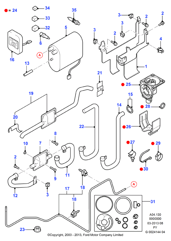 OJD Quick Brake 114-0101 - Tube - Auxiliary Heater Supply furqanavto.az